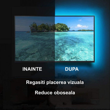 Banda Led telecomanda RGB,TV,Usb Kit complet Usb IP65 3M