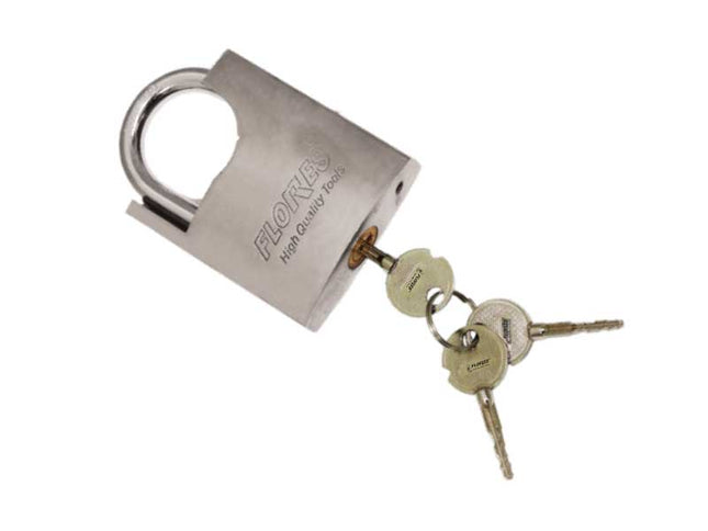 Lacat inox cu cheie stea de 75mm