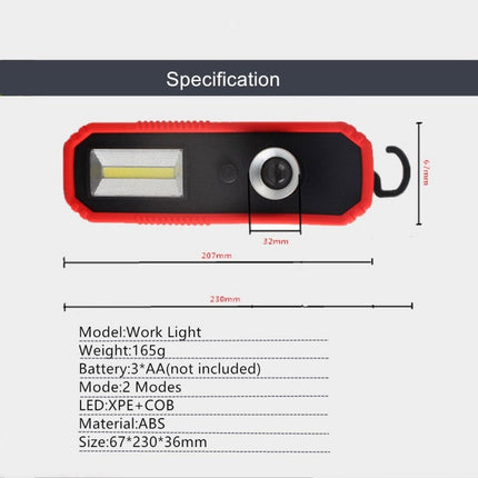 Lanterna lucru LED COB magnet agatatoare