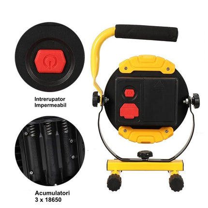 Lampa Lucru, Led Cob 30W, Suport 30W