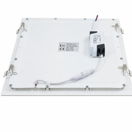 Lampa LED plafoniera patrata 24W 2700K SLIM (ST) 300x300 SPN7761