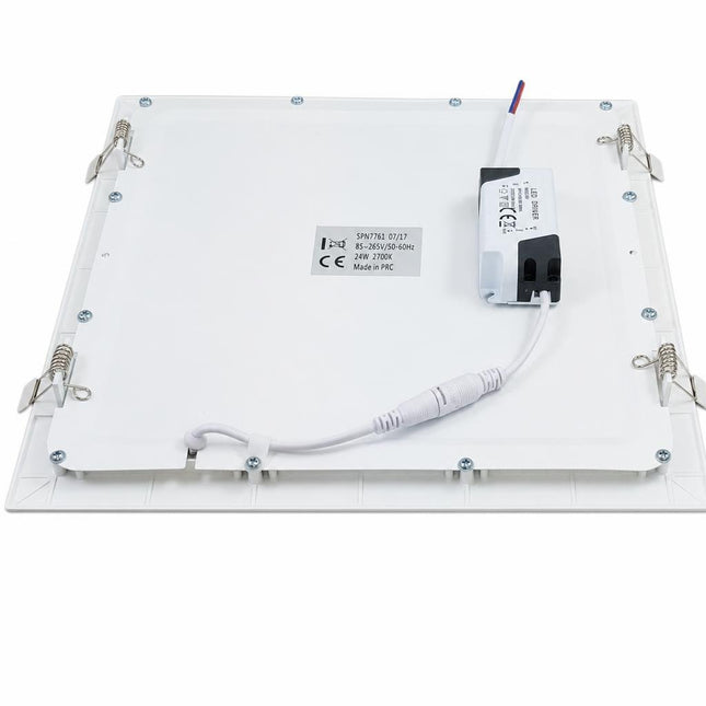 Lampa LED plafoniera patrata 24W 2700K SLIM (ST) 300x300 SPN7761