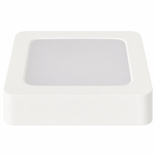 Lampa LED plafoniera patrata 24W 4100K 220x220x32mm IP44 Sole SPN7715B
