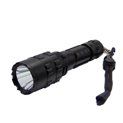 Lanterna cu acumulator litiu L18650x1 metal led Inc.220Vcablu micro USB YM-111 TED003744