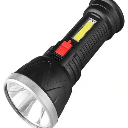 Lanterna cu acumulator litiu L18650x2 plastic LED + COB + cablu incarcare USB TL-8246-2 TED004239