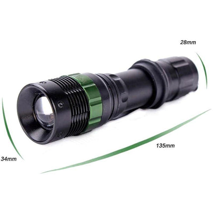 Lanterna mana LED CREE XM-L T6 220V 12V