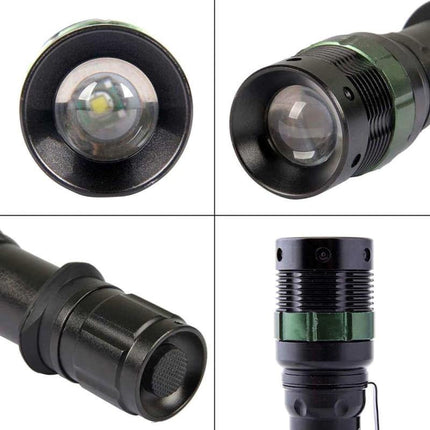 Lanterna mana LED CREE XM-L T6 220V 12V