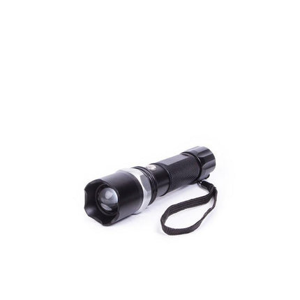 Lanterna neagra LED ZOOM mana