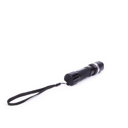 Lanterna neagra LED ZOOM mana