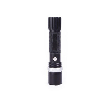 Lanterna neagra LED ZOOM mana