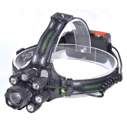 Lanterna cap acumulatori inclusi 9 led-uri led