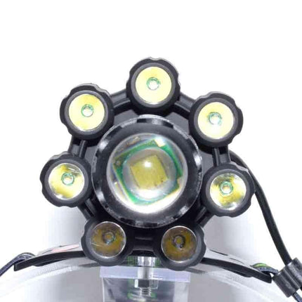 Lanterna cap acumulatori inclusi 9 led-uri led