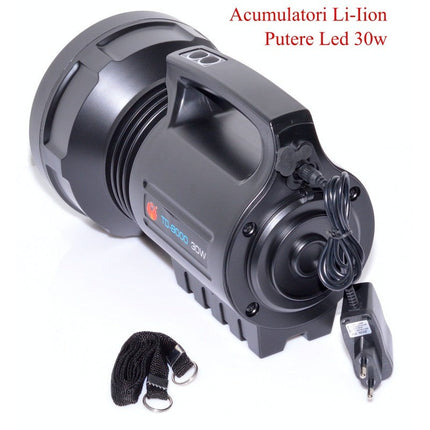 Lanterna LED profesionala HIGH POWER 30W