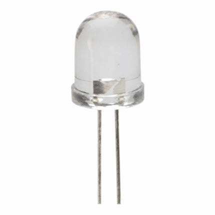 Led 10mm albastru transparent