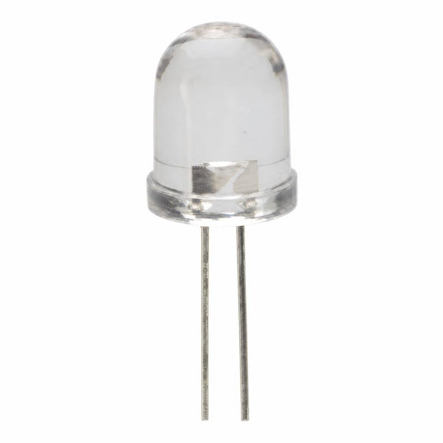 Led 10mm albastru transparent