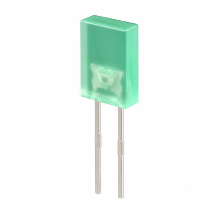 Led 2x5mm dreptunghiular verde