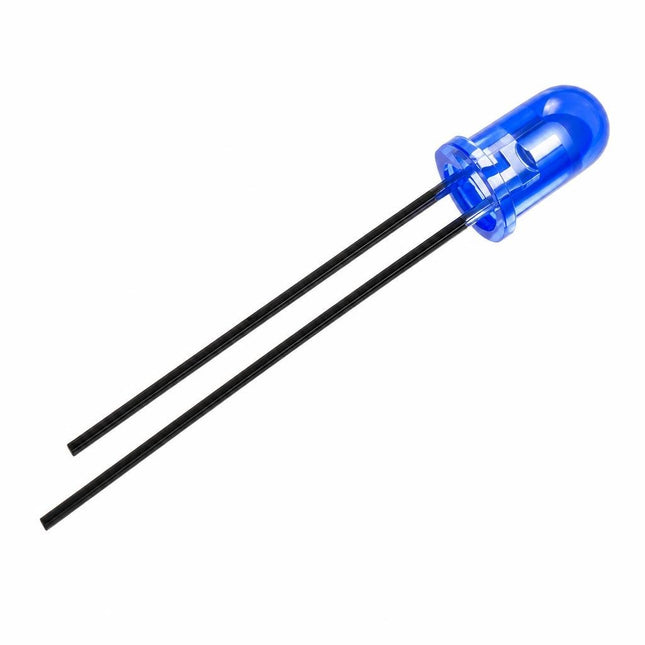 Led 3mm albastru transparent