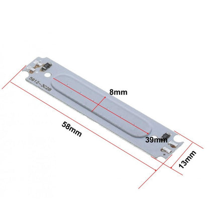 Bara led mini COB 12V albastru 2W