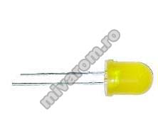 Led 10mm galben