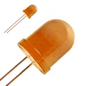 Led 10mm portocaliu