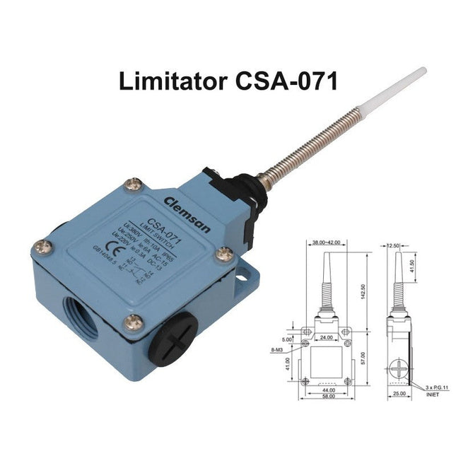 Intrerupator limitator cursa arc plastic - Aparataj electric