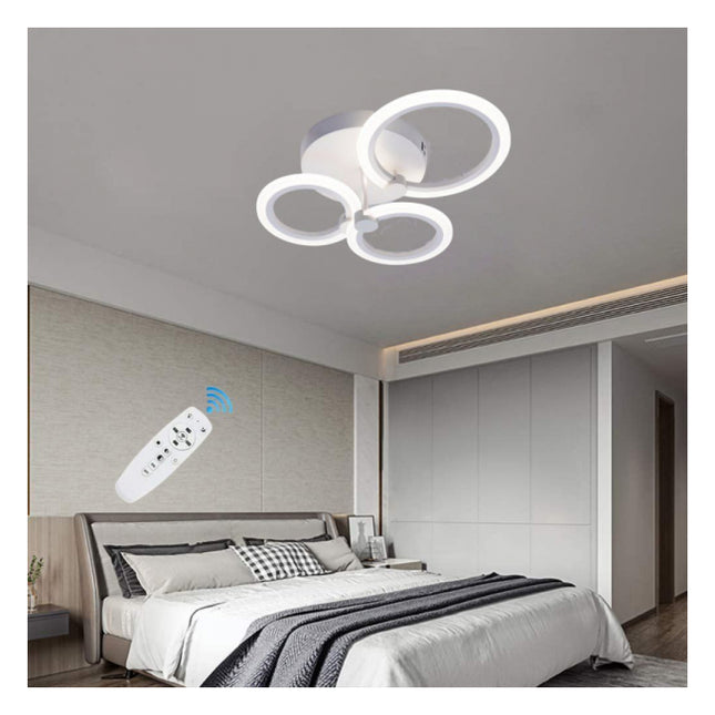 Lustra led Cybele 40W 3brate, 3 culori + telecomanda IR DL75L043