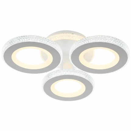 Lustra led Eunomia 122W 2brate, 3 culori + telecomanda IR DL75L113
