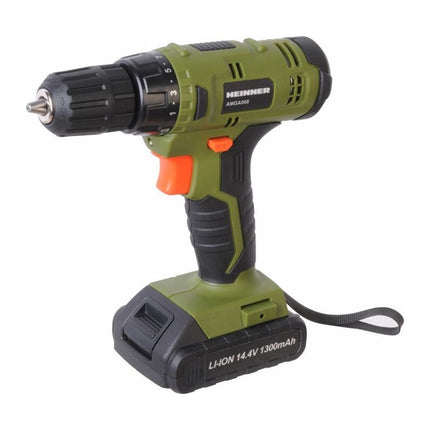 Masina de gaurit si insurubat cu acumulator Heinner AMGA008, 14.4 V Li-Ion, 26 Nm, mandrina 10 mm