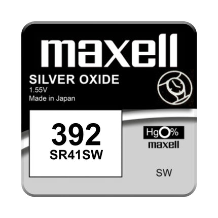 Baterie Ceas SR41W 384 392 1.55V 39mAh Maxell Blister 1