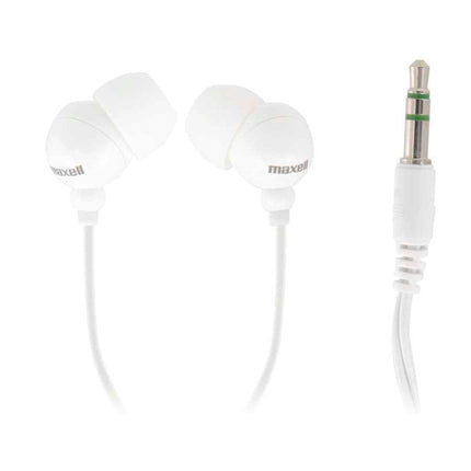 Maxell casca digital stereo Plugz White cod 303438