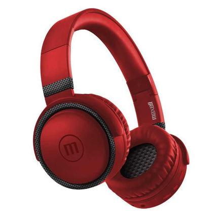 Maxell casca digital stereo wireless B*52 Full SIZE Bluetooth  Microfon red 348371