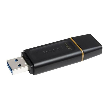 Memorie USB Kingston DataTraveler Exodia 128 GB, USB 3.2 Gen 1, negru/galben - imagine 6