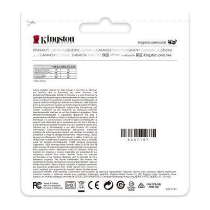 Memorie USB Kingston DataTraveler Exodia 128 GB, USB 3.2 Gen 1, negru/galben - imagine 8