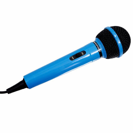 Microfon karaoke albastru