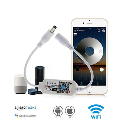 Controler mini monocolor smart wifi 5-24V 24V led