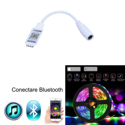 Controler bluetooth QR banda led RGB