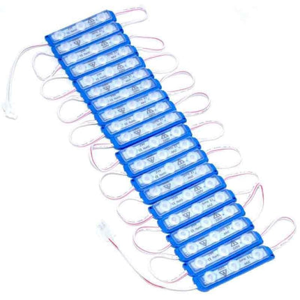Modul led albastru 220V set 20