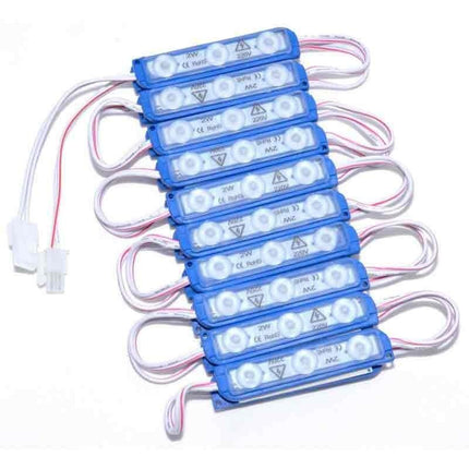 Modul led albastru 220V set 20