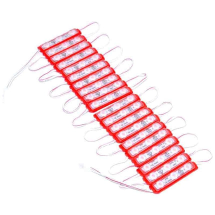 Modul led rosu 220V set 20