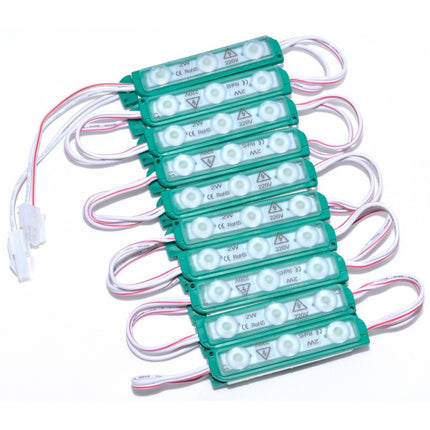 Modul led verde 220V set 20