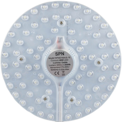 Modul Led pt Aplica Fi252, 48W=350W, 3000K, lumina calda