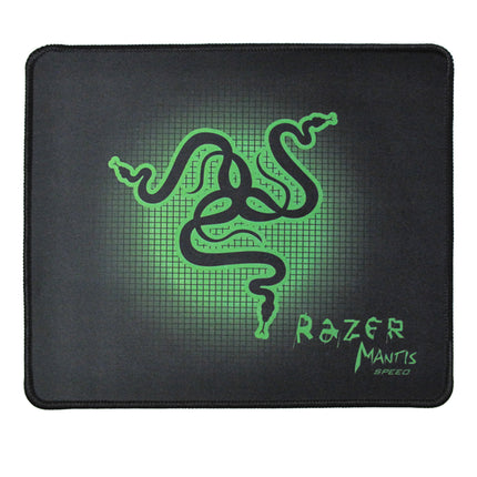 Mouse Pad GAMING panzat, negru cu verde 25 x 20, TED
