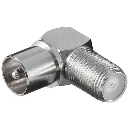 Mufa adaptor de la F mama la TV tata la 90 grade TED501212 - PM1
