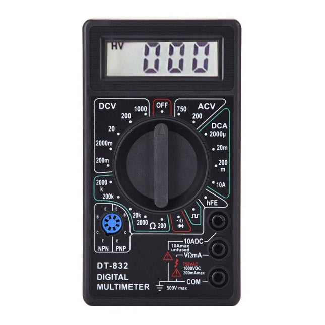 Multimetru Digital Buzzer pentru instalatii - Masurare si testare