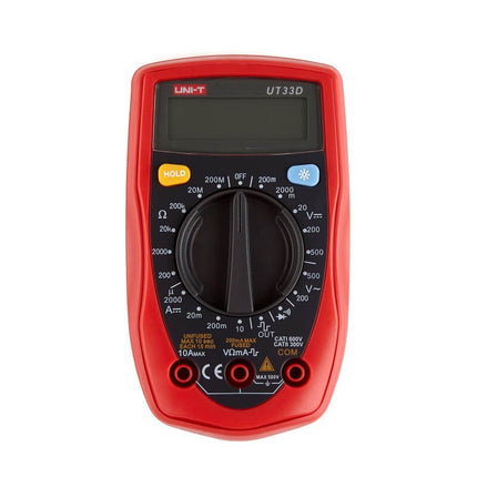 Multimetru UNI-T, UT33D pentru instalatii