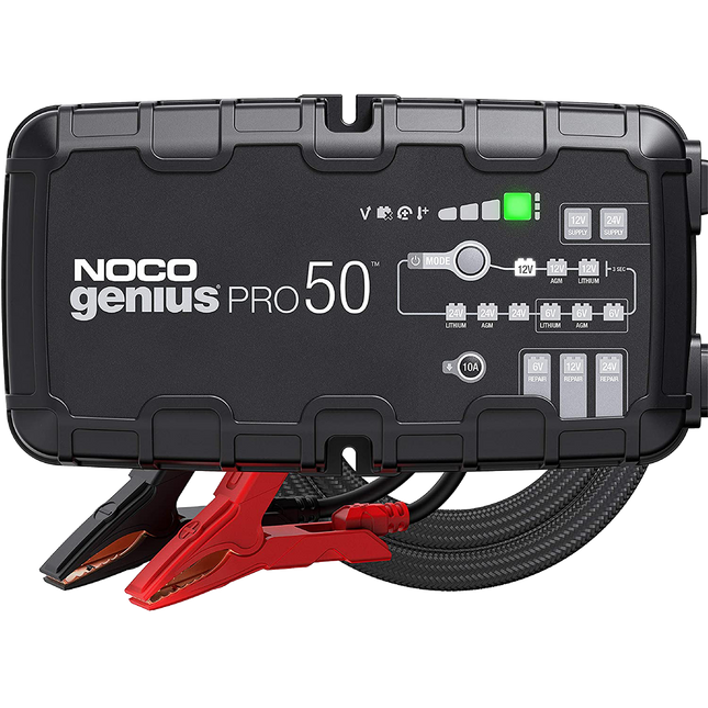 Redresor acumulatori 6V 50A 12V 50A 24V 24A SMART , NocoGenius PRO50