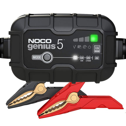 Redresor acumulatori 6V 12V 5A, pentru acumulatori 120A, NocoGenius 5