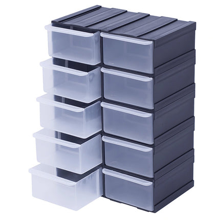 Organizator 10 sertare modular 22.5X15.5X10cm