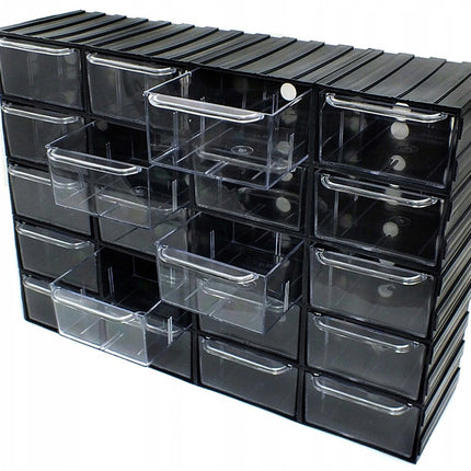 Organizator modular 20 sertare 42.6X30.4X12.5cm  PP20