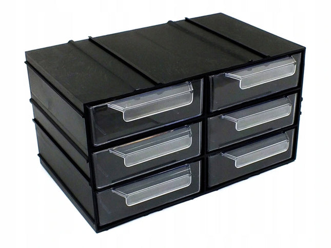 Organizator modular 6 sertare 23X12.5X14.2cm PX6